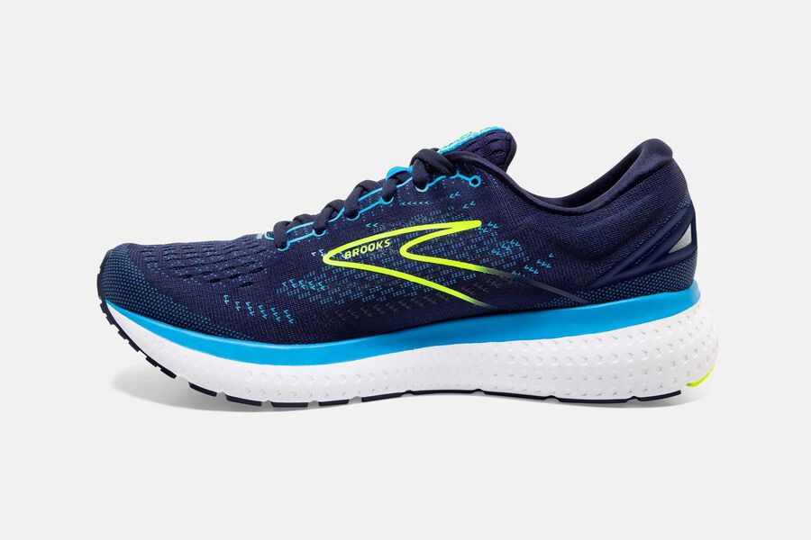 Brooks Glycerin 19 Road Running Shoes Mens - Navy/Blue - KYPZQ-0178